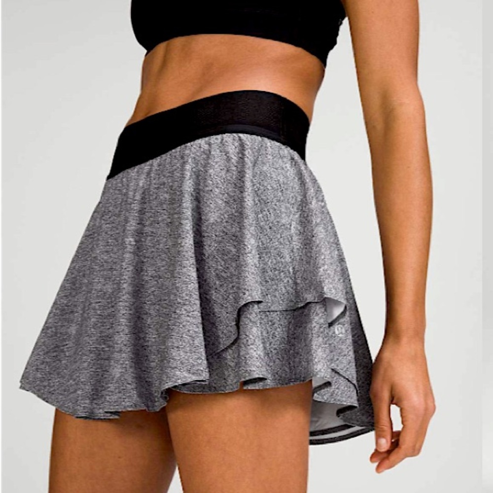 LULUlemon skirt shorts skort in grey